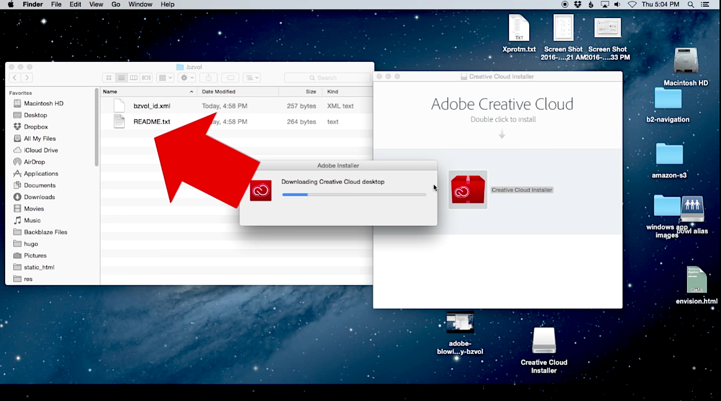 use adobe cloud packager for mac