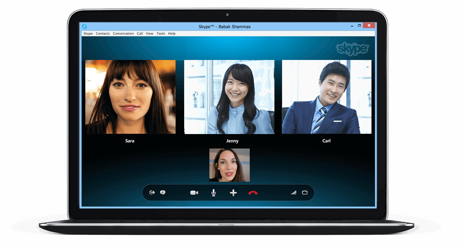 does skype for iphone support group video calls