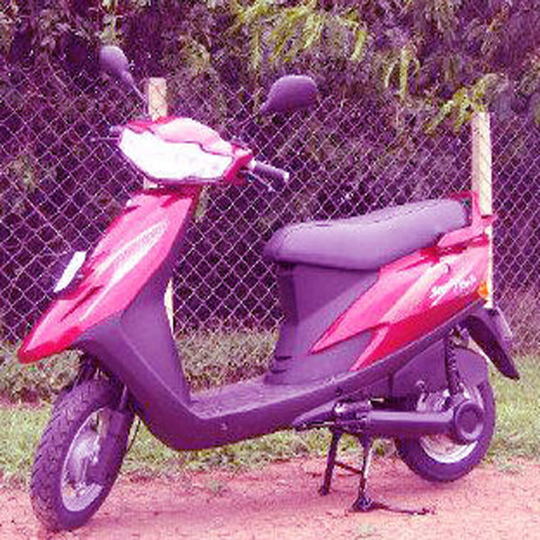 tvs electric scooty price