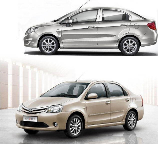 compare toyota etios and chevrolet sail #6