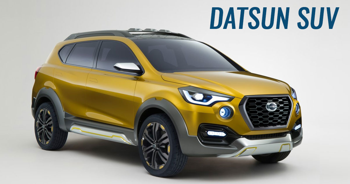 Datsun SUV Is Confirmed For India Launch