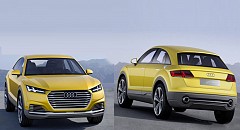 Audi TT Offroad Concept goes on the land of Beijing Auto Show 2014