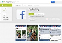 Facebook Launches Lite Version App for Slow Internet Connections