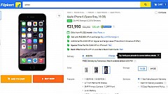 Flipkart Offering Apple iPhone 6 16GB with 13 percent Discount