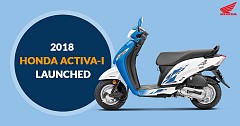 2018 Honda Activa-i Launched at INR 50,010