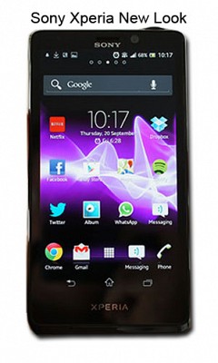 Sony Xperia new version