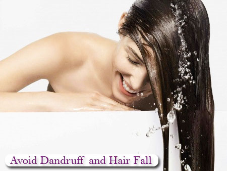 Avoid Dandruff and Hair Fall