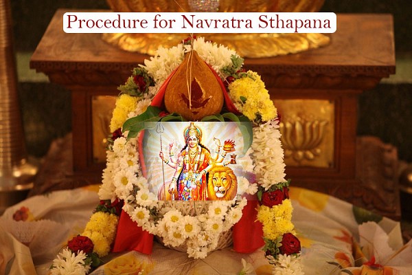 Navratri Sthapana