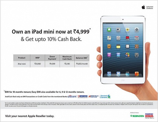 ipad mini offer