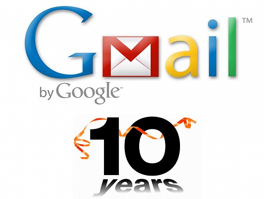 Gmail 10 Years Journey