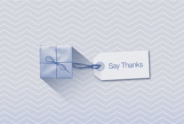 Say Thanks by Facebook