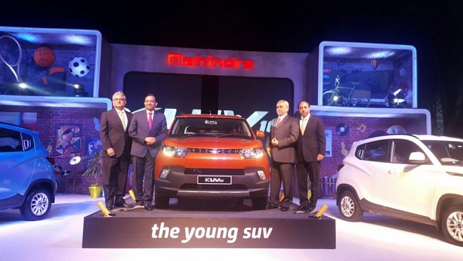 Mahindra KUV100 Launched, Starting at INR 4.42 Lakhs