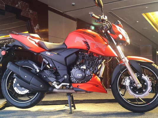 TVS Launches Apache RTR 200 4V Alongside Victor in India