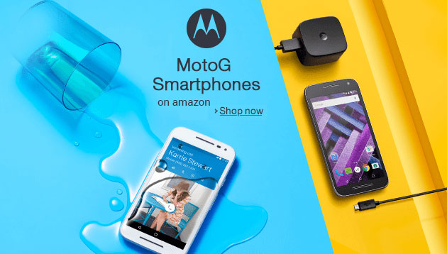 Motorola Smartphone Now Available on Amazon