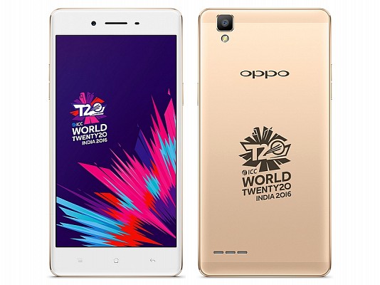 OPPO launches OPPO F1 ICC WT20 smartphone for INR 17,990 in India