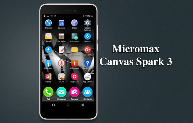 Micromax has launched it's Spark 3 smartphone in India