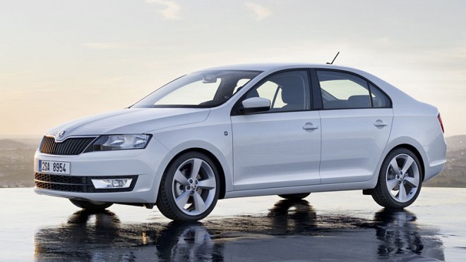 2015 Skoda Rapid Facelift Front