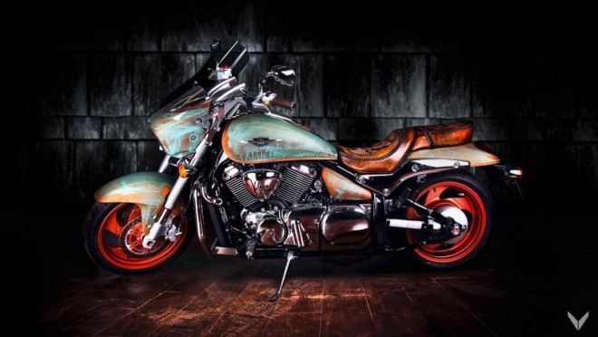 Vilner's Custom Suzuki Intruder is a Must Watch