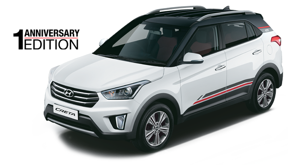 Hyundai Creta Anniversary Edition Launched in the Indian Auto Segment