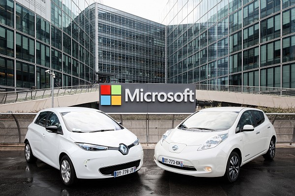 Renault Nissan Partners with Microsoft to Evolve Connected Car Technologies