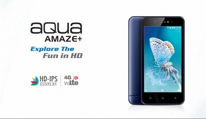 Intex Aqua Amaze Plus Now In India