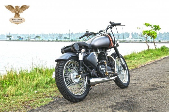 1978 Royal Enfield as Retro-Naut