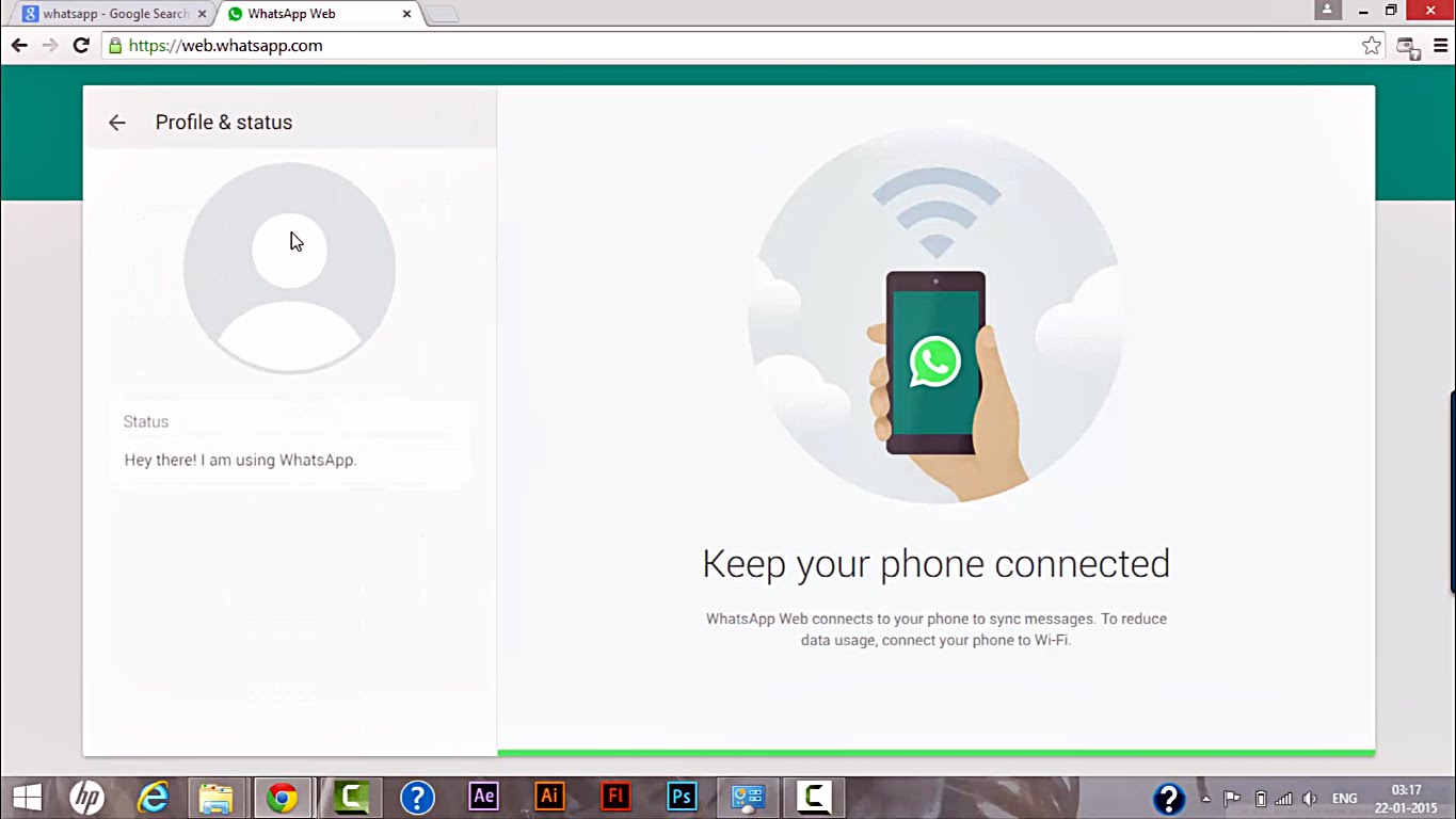 Install WhatsApp Web For Desktop and Laptops