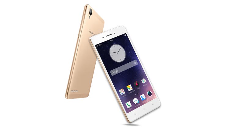 OPPO F1 with 5-inch display and running on Android 5.1 OS