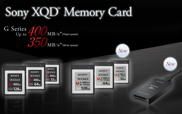 Read and Writer speed of new MRW-E90 XQD/SD card by Sony