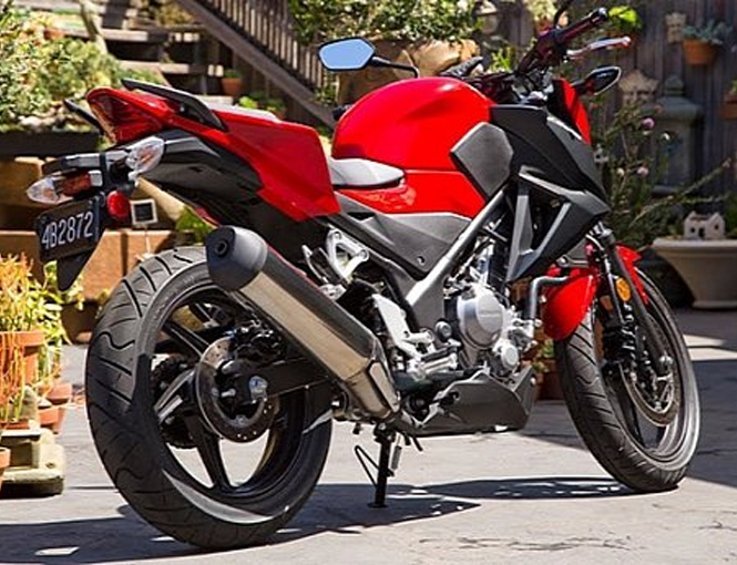 Honda CB 300F Rear View