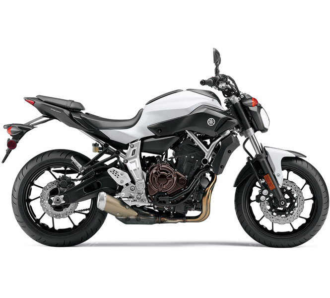 2015 Yamaha FZ-07 Pearl White