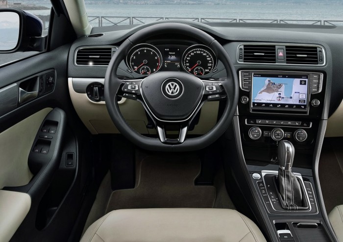 VW Jetta Facelift Interior