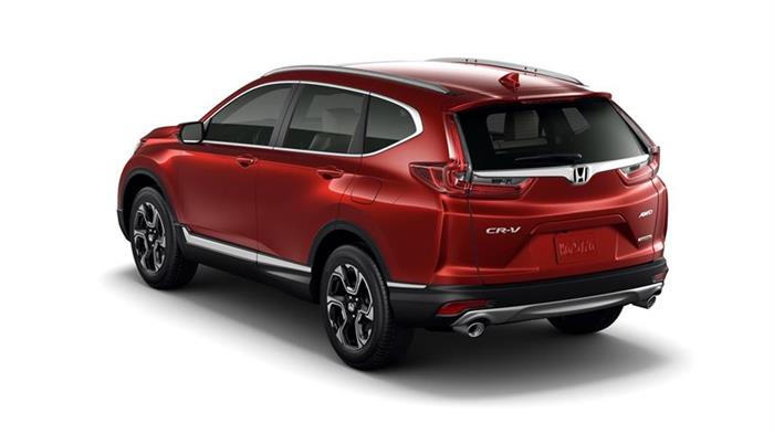 2017 Honda CR-V at rear end