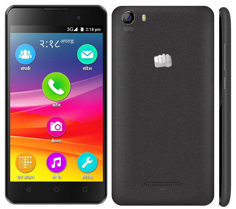 Micromax Canvas Spark 2 Plus with 5-inch display