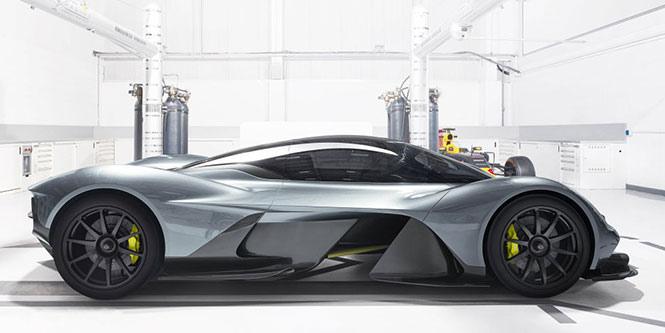 Aston Martin AM-RB 001 at side profile 