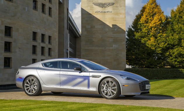 Aston Martin RapidE Side View