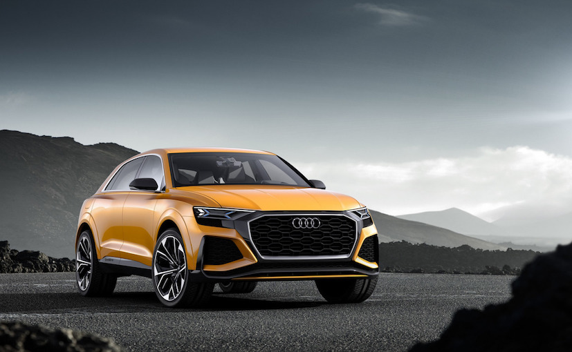 Audi Q8 Sports SUV Concept Displayed at Geneva Motor Show