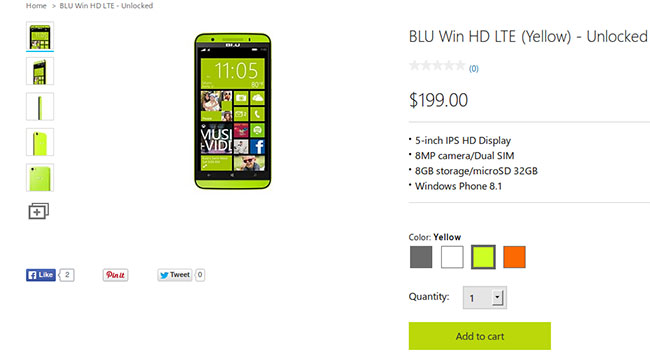 BLU Win HD LTE