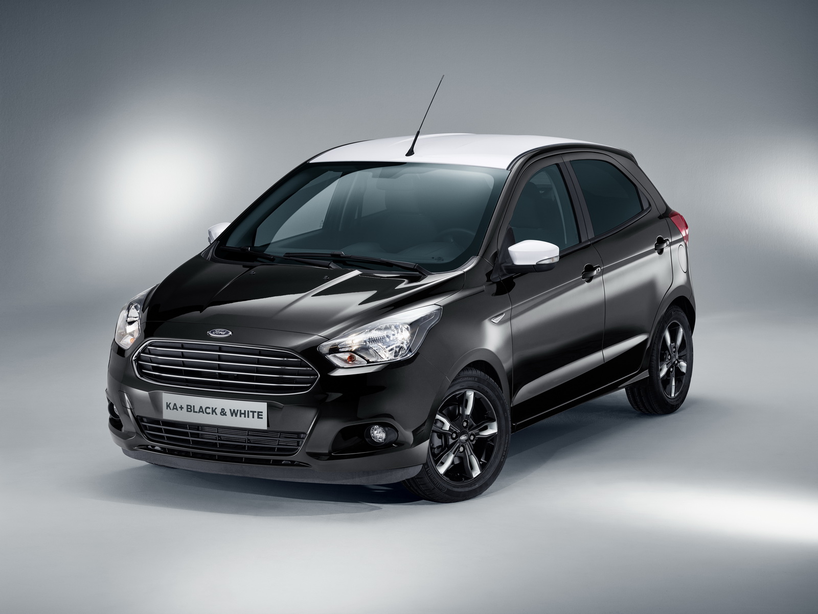 Ford Ka+ Black And White Edition Front Fascia