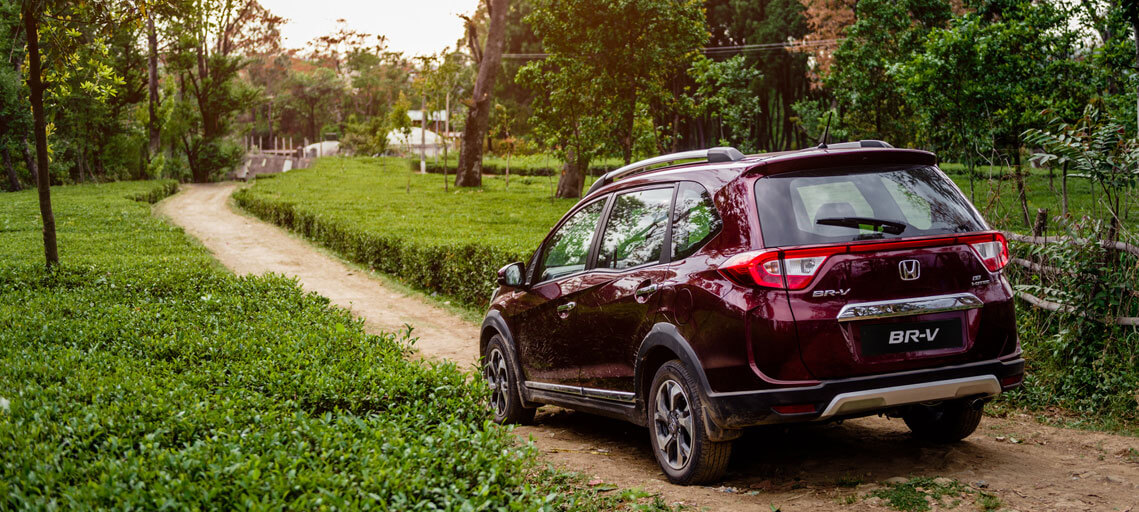 Honda BRV at the Rear End