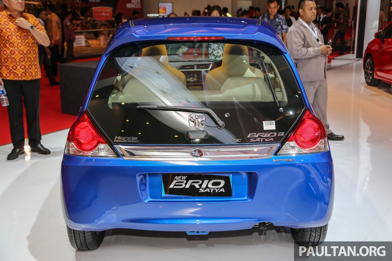 Honda Brio Facelift at the Rear End