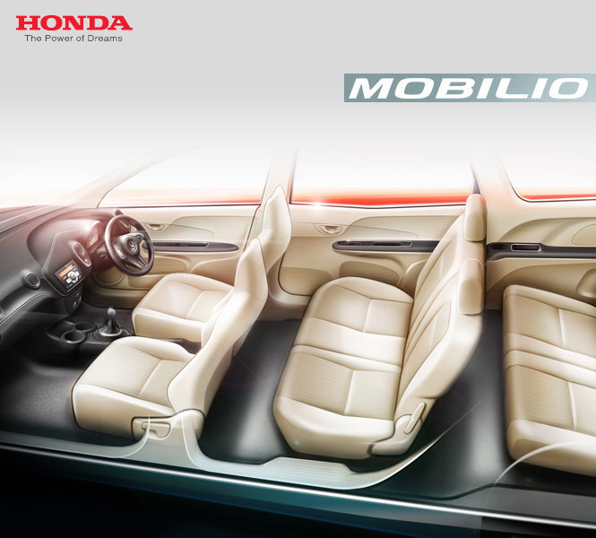 Honda Mobilio Interiors 