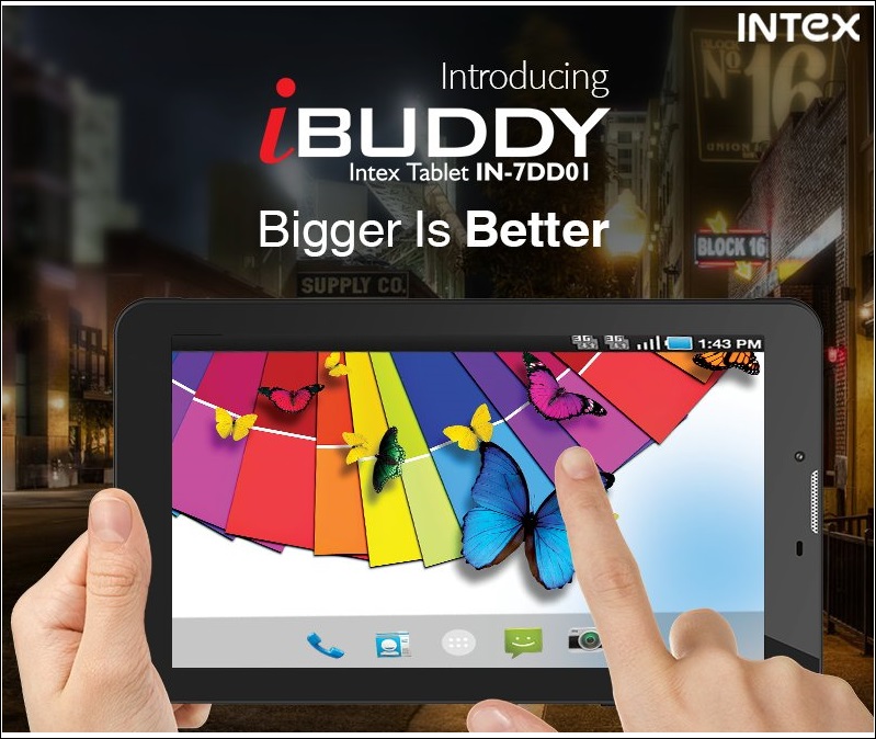 Intex Launches I-Buddy IN-7DD01 Tablet In India