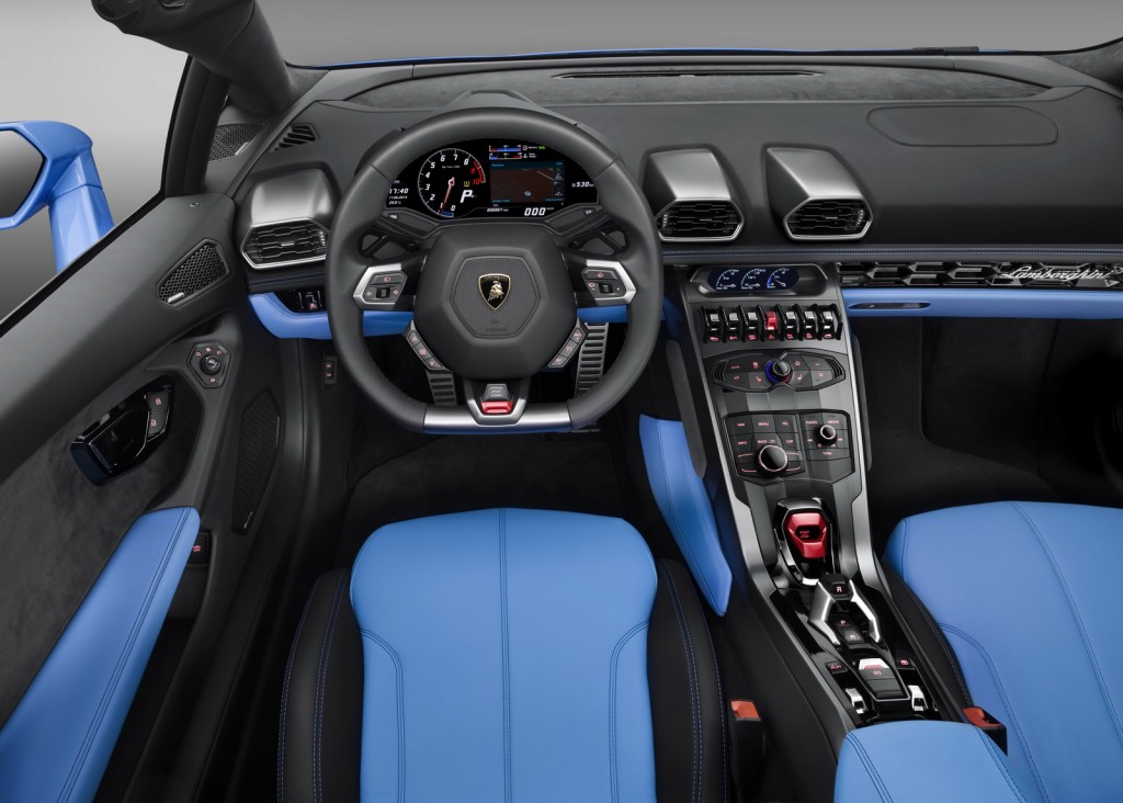 Lamborghini Huracan Spyder Interior