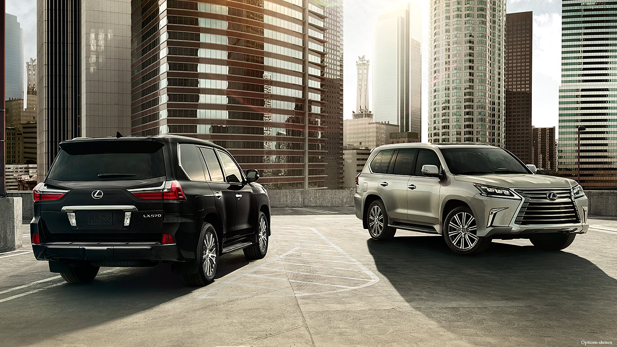 Global-based Lexus LX570 Front and Rear Profile