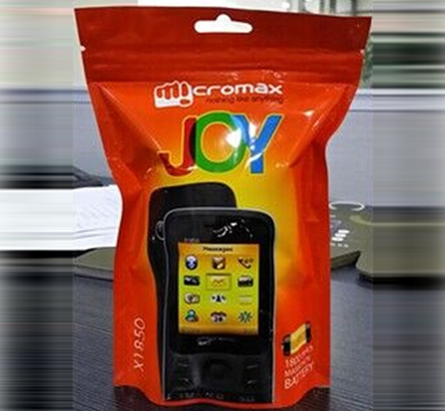 Micromax Joy series packaging