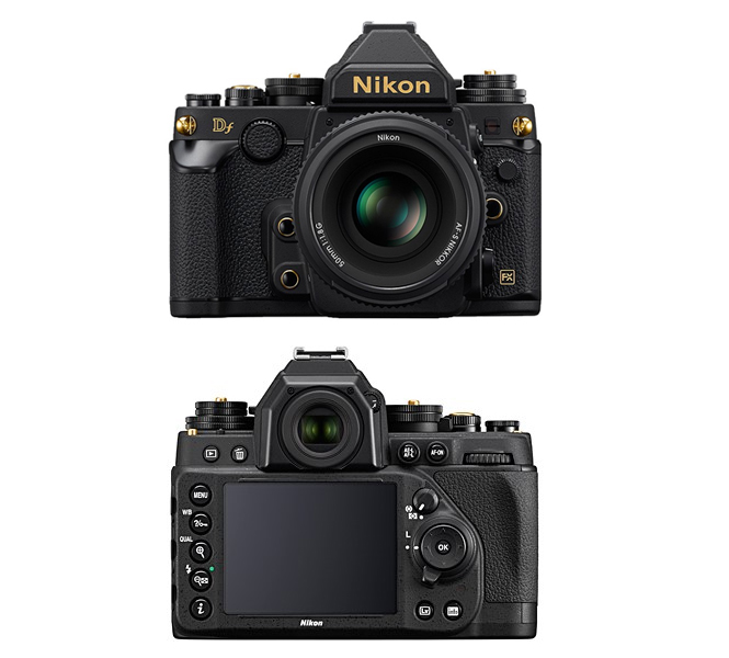 Nikon Df DSLR Gold-Plated Camera