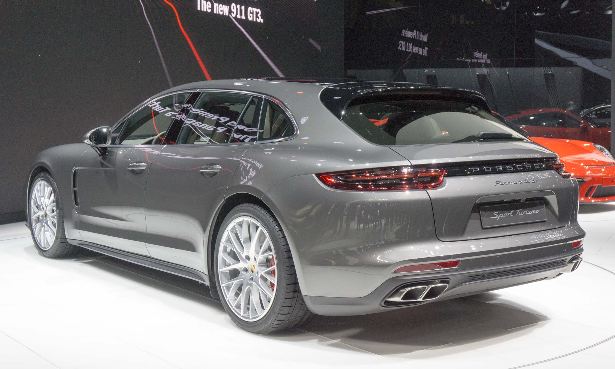 Porsche Panamera Sport Turismo Showcased at Geneva Motor Show