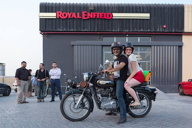 Royal Enfield Dubai Showroom