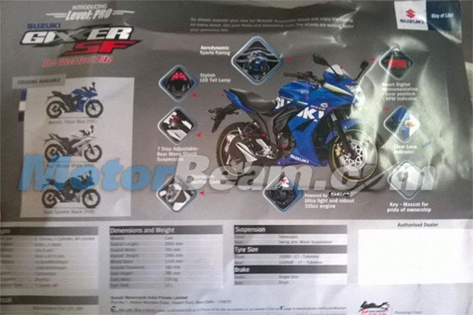 Suzuki-Gixxer-SF-Brochure